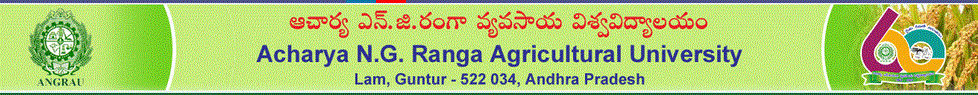 Acharya N. G. Ranga Agricultural University: Gnanajyoti Course for Training of Anganwadi Teachers